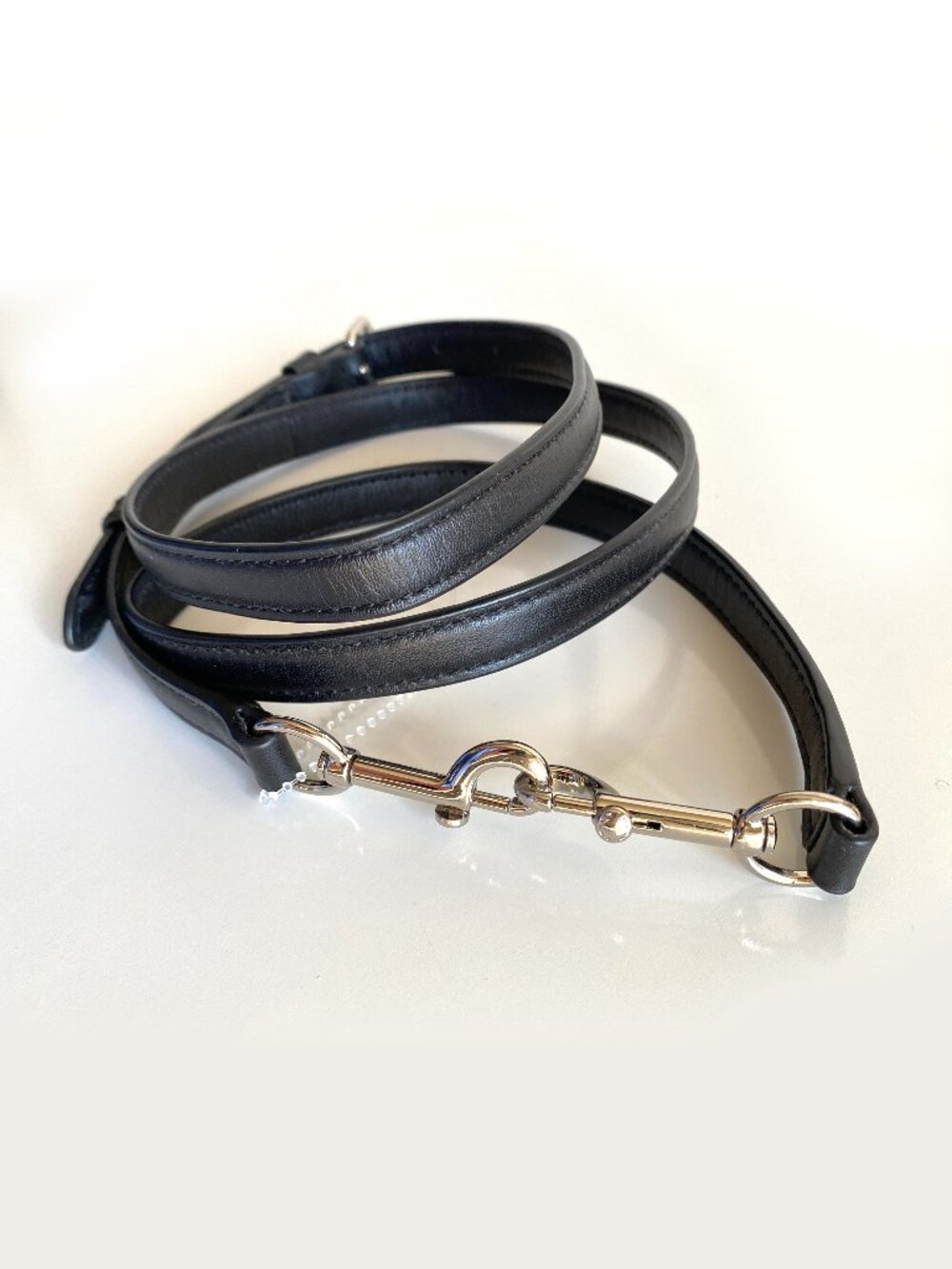 Coach Black Replacement Purse Strap Silver Hardware Adjustable